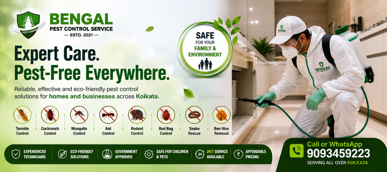 Safe and Eco-Friendly Pest Management Solutions in Kolkata