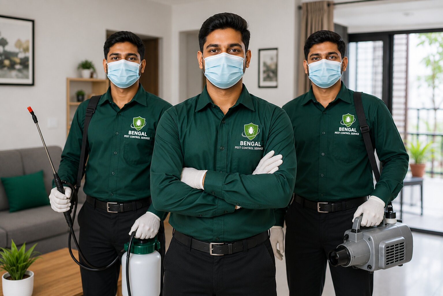 Experienced Pest Control Team in Kolkata