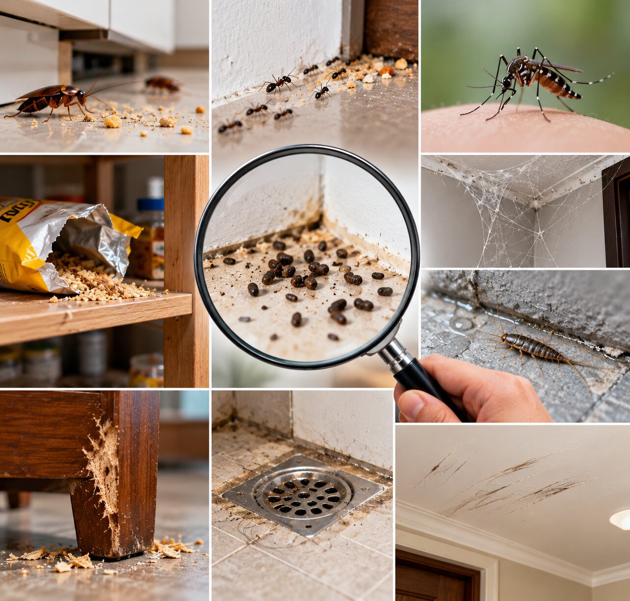 Signs of a Pest Infestation in Homes and Offices